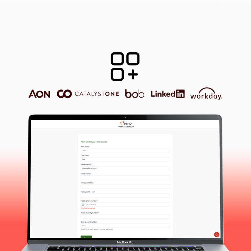 TalentAdore Hire can be integrated into a wide range of tools. from HRIS to assessment tools. Logos: Workday, AON, LinkedIn, HiBob, CatalystOne.