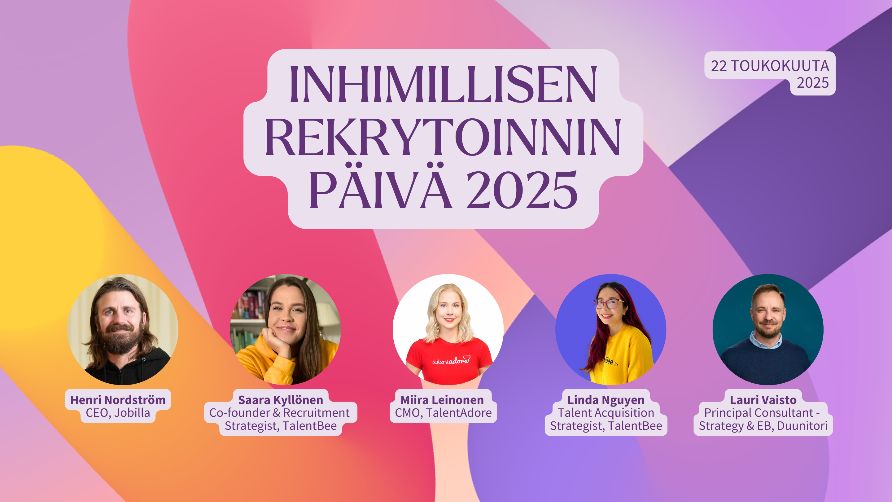 Inhimillisen rekrytoinnin päivä